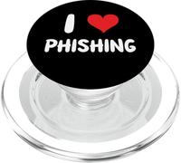 I Love Phishing - Cuore - Scam Scammer Frode Controllo di audit PopSockets PopGrip per MagSafe
