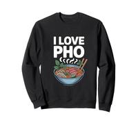 I Love Pho Noodles Zuppa Appassionati Delizia Felpa