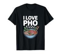I Love Pho Noodles Zuppa Appassionati Delizia Maglietta