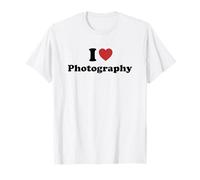 I Love Photography Maglietta