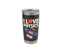 I Love Physics Galaxy Clessidra Bicchiere termico in acciaio inox doppia parete