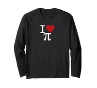 I Love pi-Greco pigreco pi-Greek pigreek pi-Griego Maglia a Manica