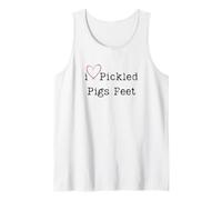 I Love Pickled Pigs Feet., Cibo Divertente dicendo Canotta