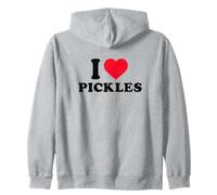 I Love Pickles Felpa con Cappuccio