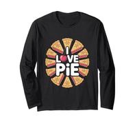 I Love Pie Cherry Dessert Fan Fun Maglia a Manica