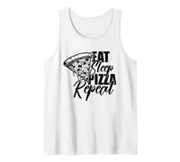I Love Pizza, Cool Pizza Illustration Novelty Graphic Design Canotta