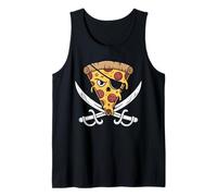 I Love Pizza Slice of Pizza Costume Pirata Mens Pizza Canotta