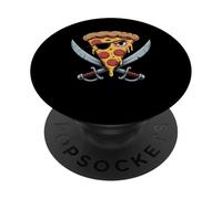 I Love Pizza Slice Of Pizza Costume Pirata Mens Pizza PopSockets PopGrip Adesivo