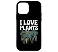 I Love Plants Monstera Foglie Felce Natura Verde Custodia per iPhone 12 mini