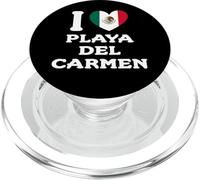 I Love Playa del Carmen Cuore Bandiera Messico PopSockets PopGrip per MagSafe