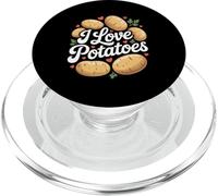 I Love Potatoes - Simpatico design a forma di cuore PopSockets PopGrip per MagSafe