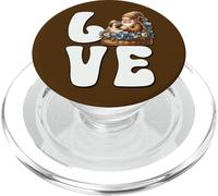 I Love Pugs Gnome Graphic For Pug Dad Dog Lover And Pug Mom PopSockets PopGrip per MagSafe