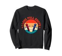 I Love Pull Shots - Divertente citazione calciatore balilla Felpa