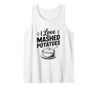 I Love Purè di Patate Foodie per Gli Amanti delle Patate Canotta