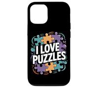 I Love Puzzles Jigsaw Puzzle Amante Custodia per iPhone 12/12 Pro