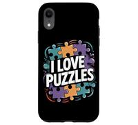 I Love Puzzles Jigsaw Puzzle Amante Custodia per iPhone XR