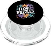 I Love Puzzles Jigsaw Puzzle Amante PopSockets PopGrip per MagSafe