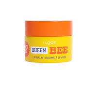 I LOVE Queen Bee Balsamo per labbra nutriente con miele e cera d'api, idratante per labbra morbide e lisce, ingredienti naturali, senza sperimentazione su animali, 9 g
