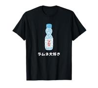 I Love Ramune Retro Giapponese Soda Juice Drink Giappone 70s 80s Maglietta