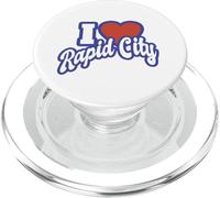 I Love Rapid City Dakota del Sud PopSockets PopGrip per MagSafe