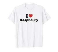 I Love Raspberry Maglietta