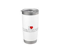 I Love Reading Bicchiere termico in acciaio inox doppia parete