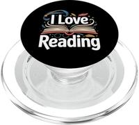 I Love Reading Libro Aperto Biblioteca Magica Bookworm PopSockets PopGrip per MagSafe