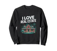 I Love Real Estate Casa Appassionata Architettura Felpa