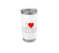 I Love Rice Bicchiere termico in acciaio inox doppia parete