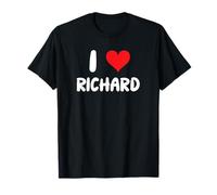 I Love Richard - Cuore - Nome Maglietta