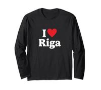 I love Riga Maglia a Manica