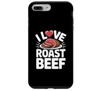 I Love Roast Beef Carnivore BBQ Pitmaster Cucina Umorismo Custodia per iPhone 7 Plus/8 Plus