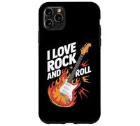 I Love Rock And Roll Chitarra Elettrica Custodia per iPhone 11 Pro Max