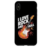 I Love Rock And Roll Chitarra Elettrica Custodia per iPhone XS Max