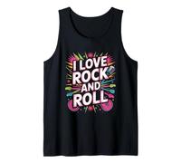 I Love Rock And Roll Music Chitarre Canotta