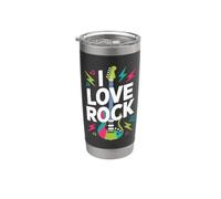 I Love Rock - Chitarra elettrica dal design vibr Bicchiere termico in acciaio inox doppia parete