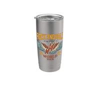 I Love Rock & Roll, Rock and Roll Eagle, Cool Rock N' Roll Bicchiere termico in acciaio inox doppia parete
