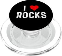 I Love Rocks - Cuore - Geologia Geologo Igneo Sedimentario PopSockets PopGrip per MagSafe
