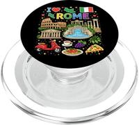 I Love Roma Italia Viaggio Souvenir Romano PopSockets PopGrip per MagSafe