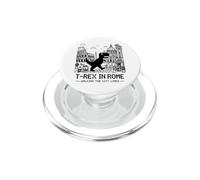 I Love Rome, Pixel Dinosaur in Rome Retro City Adventure PopSockets PopGrip per MagSafe