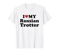 I Love Russian Trotter Maglietta
