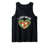 I Love Salad - Cuore Vegetariano Fresco Canotta