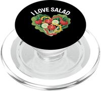 I Love Salad - Cuore vegetariano fresco PopSockets PopGrip per MagSafe