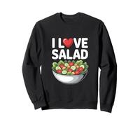 I Love Salad Mangiare Sano Passione Felpa