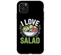 I Love Salad Veggies Veganism World Vegan Day Custodia per iPhone 11 Pro Max