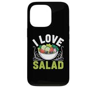 I Love Salad Veggies Veganism World Vegan Day Custodia per iPhone 13 Pro