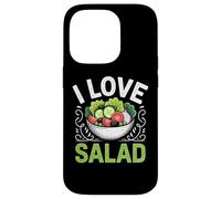 I Love Salad Veggies Veganism World Vegan Day Custodia per iPhone 14 Pro