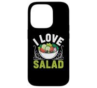 I Love Salad Veggies Veganism World Vegan Day Custodia per iPhone 14 Pro
