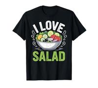 I Love Salad Veggies Veganism World Vegan Day Maglietta