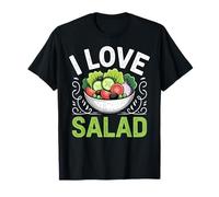 I Love Salad Veggies Veganism World Vegan Day Maglietta